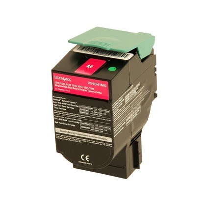 LEXC540H1MG Lexmark C54X X54X Prebate Cartridge HC Magenta 2K