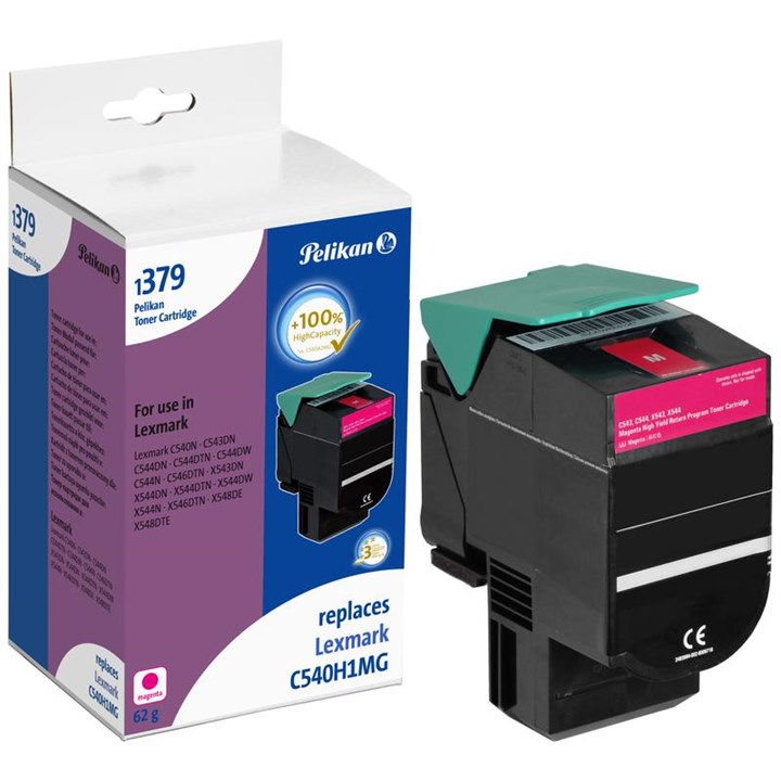 LEXC540H1MGPEL Pelikan Laser Toner For Lexmark C540H1Mg Magenta