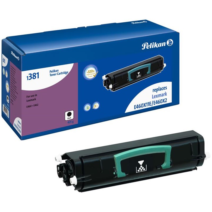 LEXE460X21EPEL Pelikan Laser Toner For Lexmark E460X21E Black