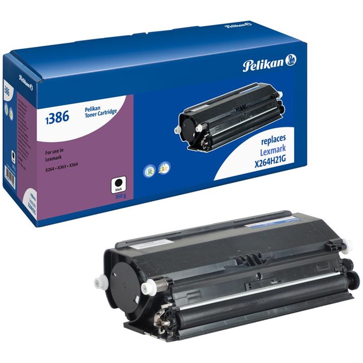 LEXX264H11GPEL Pelikan Laser Toner For Lexmark X264H11G Black
