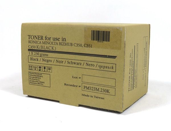 MIN3511B Konica Minolta C350 450 Toner Black Compatible 4053403