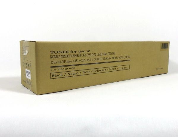 MIN3525B Minolta C452 C552 C652 Olivetti MF551 MF651 Develop INEO+452 INEO+552 INEO+652 Toner Black Compatible TN413K TN613K A0TM150 B0818 B0872