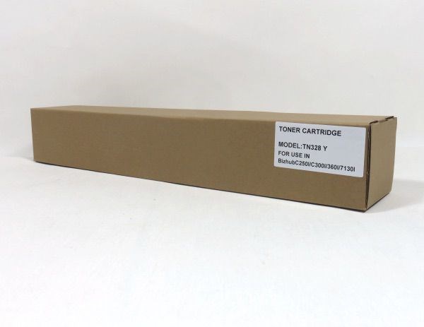 MIN3533Y Minolta C250i C300i C360i Develop INEO+250i INEO+300i INEO+360i Olivetti MF259 MF309 MF369 Toner Yellow Compat TN328Y AAV8250