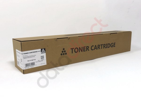 MIN3554B Minolta C654 754 Toner Black A3VU150 TN711K / TN712 Compatible