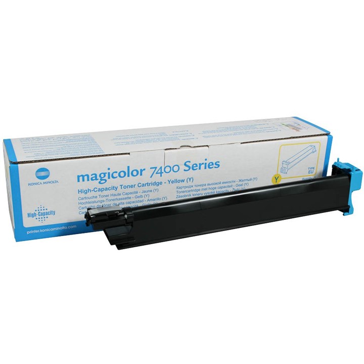 MIN8938622 Minolta MC7450 Toner Yellow High Cap 8938622