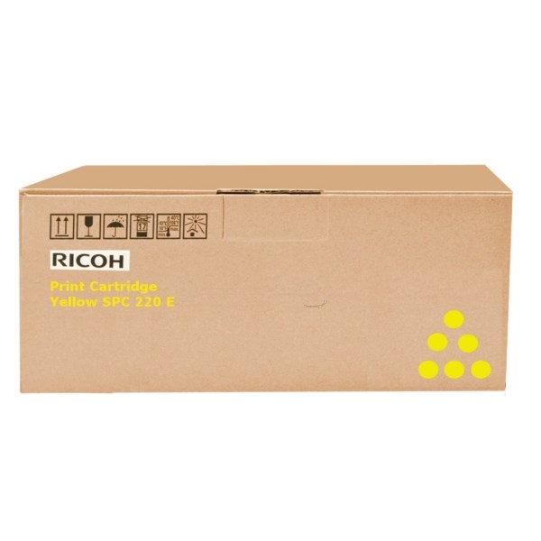 NRGCT220YLW Ricoh SPC220 221 222 240 Toner Yellow 406147 406055 407643