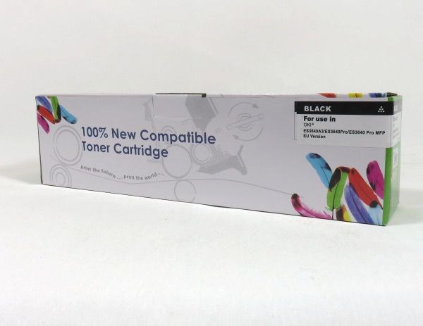 OKI43837108DD Oki ES3640 Toner Black Compatible 43837108C