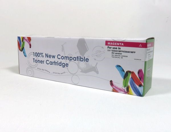 OKI44059258DD Oki ES8451 MFP ES8461 MFP Toner Magenta 9K Compatible 44059258