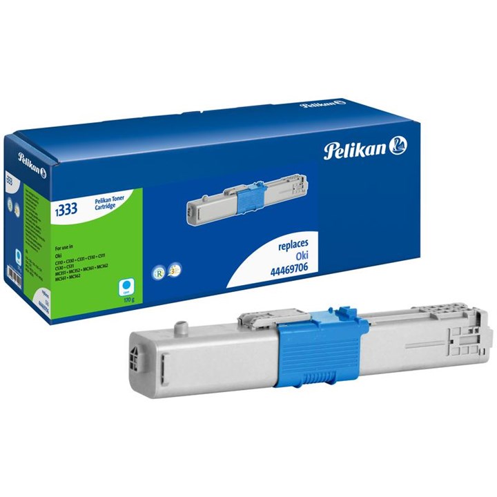 OKI44469706PEL Pelikan Laser Toner For Oki 44469706 Cyan