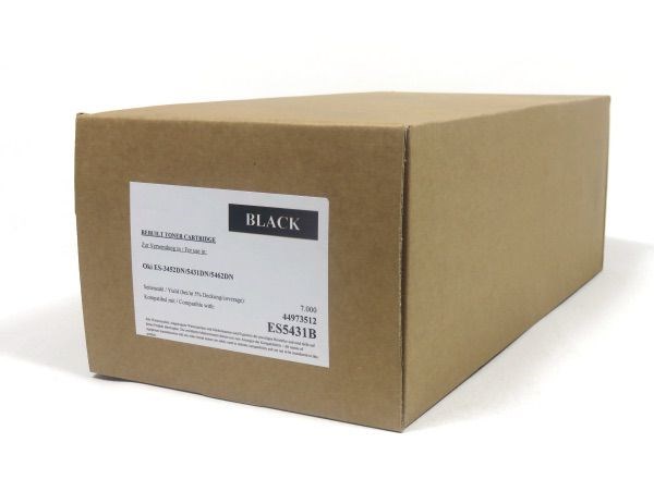 OKI44973512RM Simply Oki ES5462 5431 Toner Black 7k Remanufactured 44973512RM