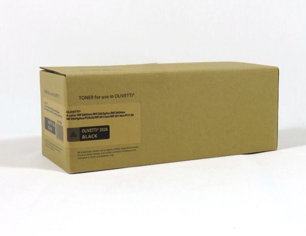 OLI3516B Olivetti LP2026 MF2603 2604 2026 Toner K Compatible LP2026BC