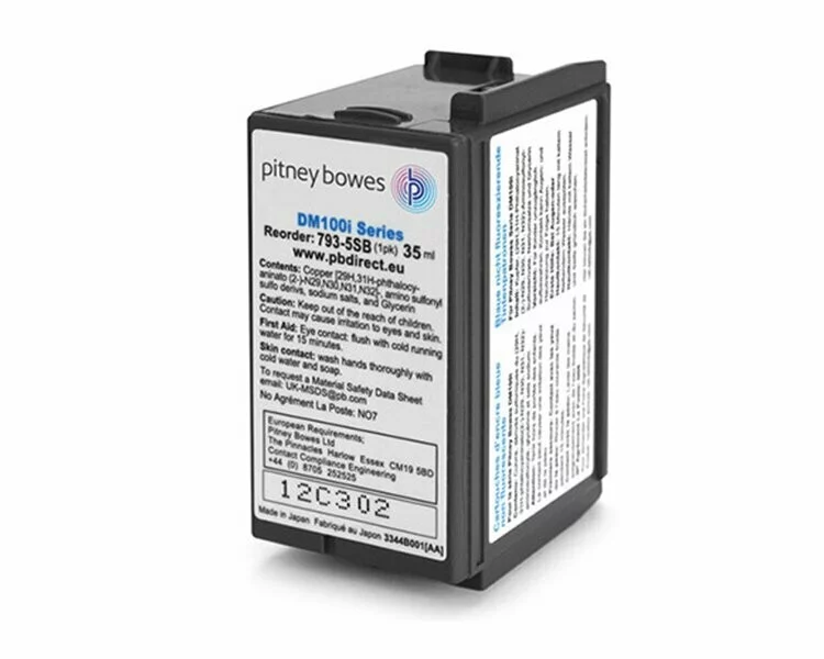 Pitney Bowes Compatible Blue DM100 Europe 793 5SB Pitney Bowes Compatible Blue DM100 Europe 793 5SB