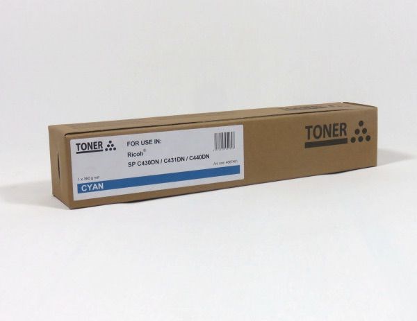 RIC3525C Ricoh SPC430DN 431DN 440DN Toner Cyan Compatible 821077C