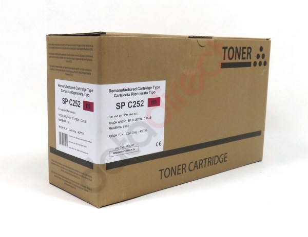 RIC3527M Ricoh SPC 252DN SF Toner Magenta Remanufactured 6K 407718