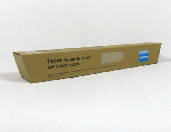 RIC3580CT Ricoh MPC2500 3000 Toner Cyan Compatible