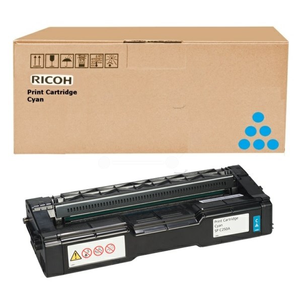 RIC407717 Ricoh SPC252HE 262 Toner Cyan HC 6K 407717