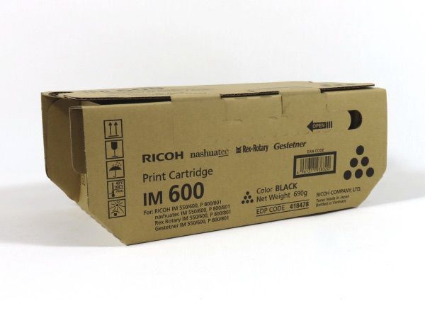 RIC418478 Ricoh IM550 600 P800 Toner Black 418478 25K Yield