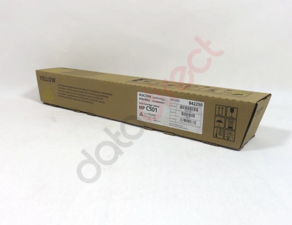 RIC842250 Ricoh MPC501SP Toner Yellow 842250