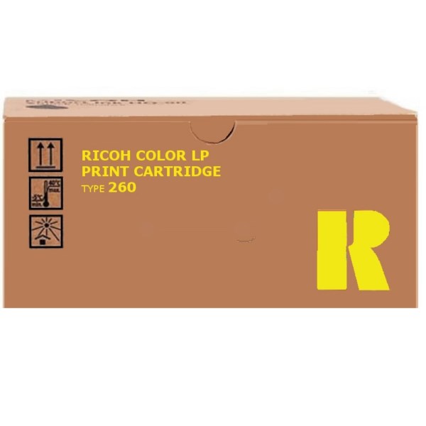 RIC888447 Ricoh CL7200 7300 7528 7535 Toner Yellow Type 260 888447
