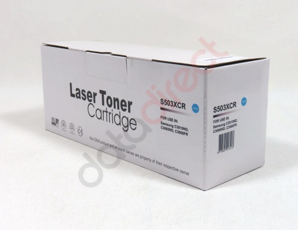 SAMCLTC503LRM Samsung Proxpress C3010ND 3060FR ND Toner Cyan Remanufactured