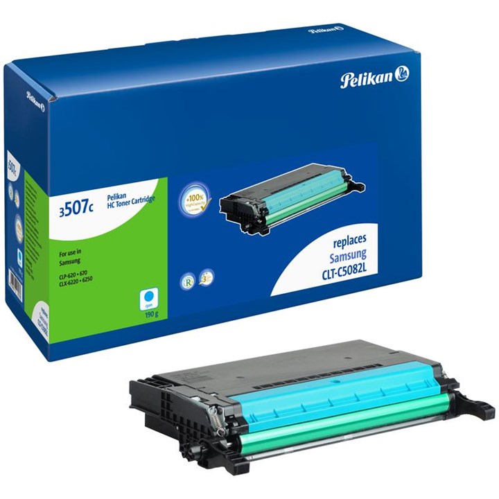 SAMCLTC5082LPEL Pelikan Laser Toner For Samsung CLT-C5082L Cyan