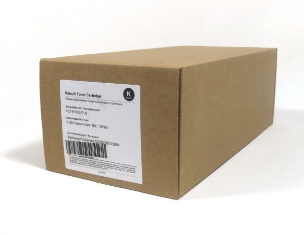 SAMCLTK505LRM Samsung C2620 2670 2680 Toner Black Remanufactured 6K CLTK505LRM