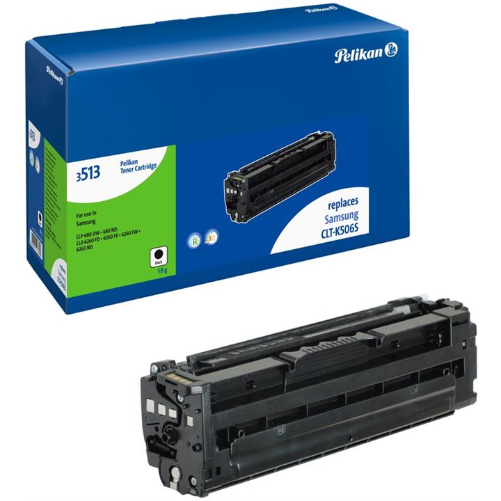 SAMCLTK506SPEL Pelikan Laser Toner For Samsung CLT-K506S Black