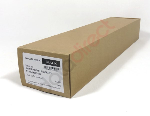 SAMCLTK806SRM Samsung Multixpress X7400 7500 7600 Toner Black 45K