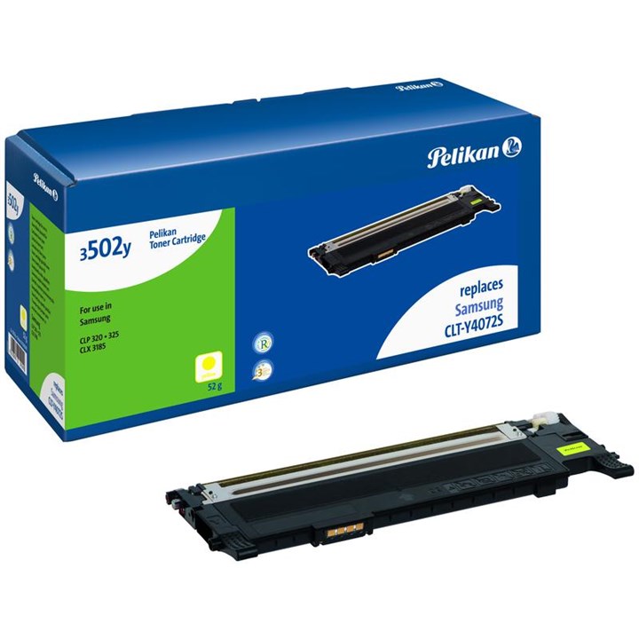 SAMCLTY4072SPEL Pelikan Laser Toner For Samsung CLT-Y4072S Yellow
