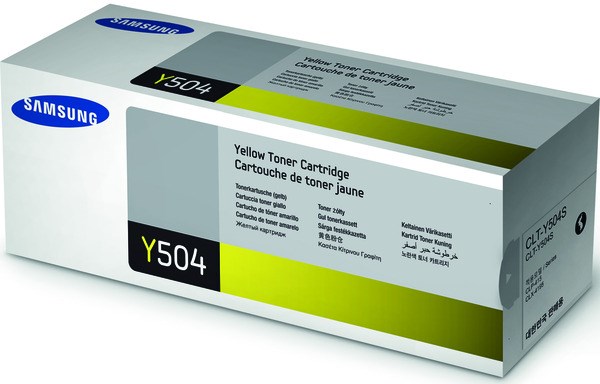 SAMCLTY504S Samsung CLTY504S Toner Yellow 1.8K CLTY504S SU502A