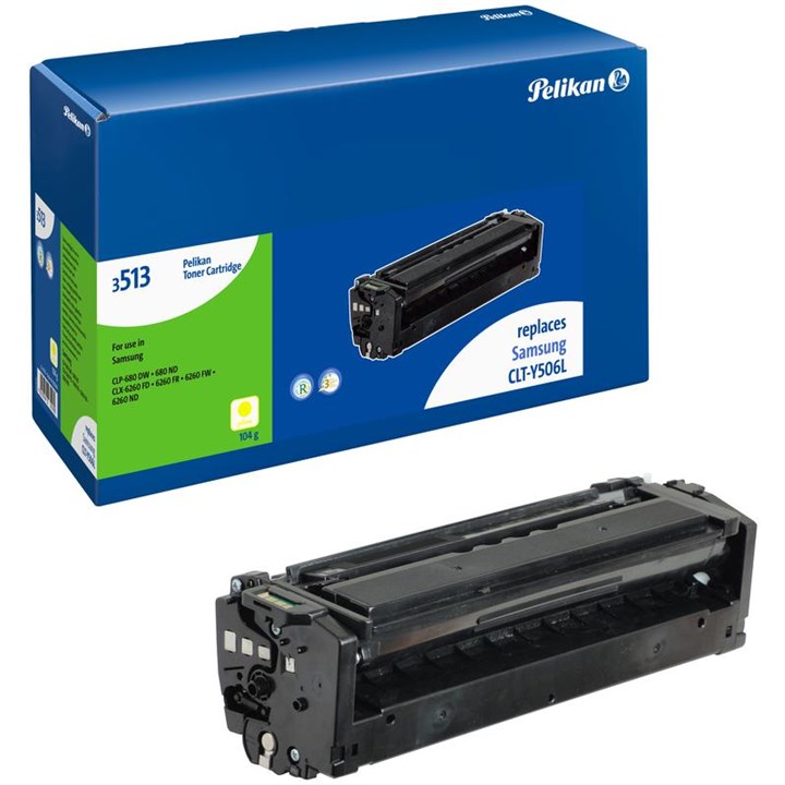 SAMCLTY506LPEL Pelikan Laser Toner For Samsung CLT-Y506L Yellow