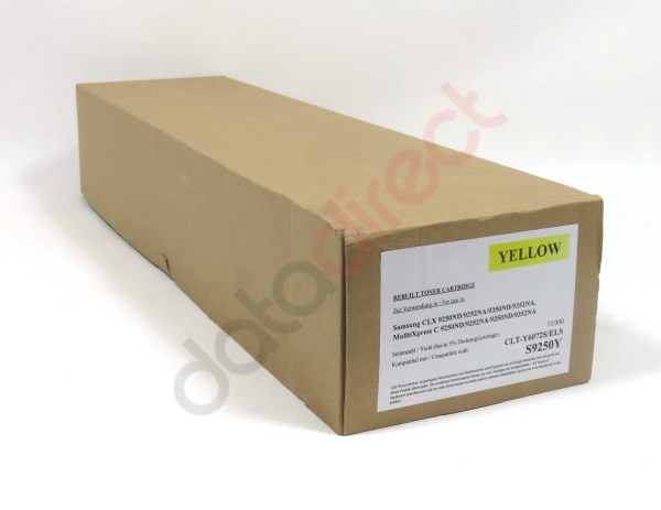 SAMCLTY6072SRM Samsung CLXC9250 9252 9350 9352 Toner Y Remanufactured CLTY6072SRM