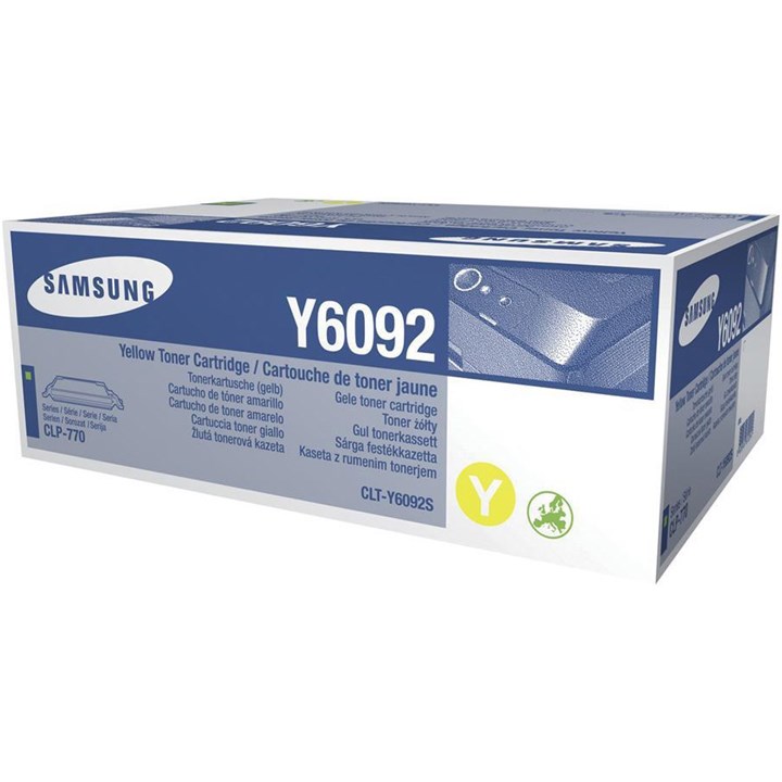 SAMCLTY6092S Samsung CLP770 Toner Yellow CLTY6092S SU559A