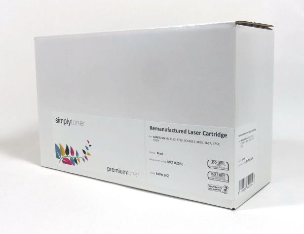 SAMMLTD205LRM Simply Samsung ML3310 3710 Toner Black Remanufactured MLTD205LRM