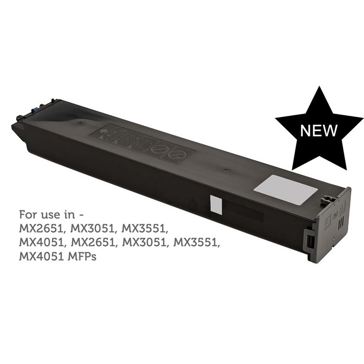 SHA3511B Sharp MX2630 3050 3070 3060 MX61GTBA Black Toner Compatible