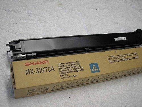 SHAMX31GTCA Sharp MX2600 3100 5000 4100 Toner Cyan MX31GTCA