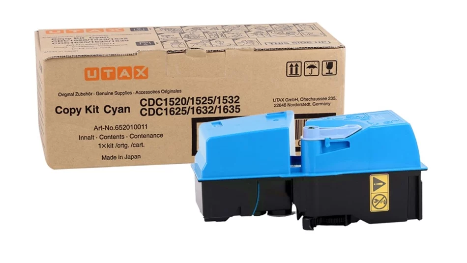 Utax CD1520 1525 Toner Cyan 652010011 Utax CD1520/1525/ Toner Cyan 652010011
