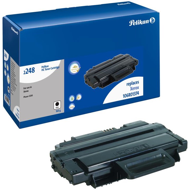 XER106R01374PEL Pelikan Laser Toner For Xerox 106R01374 Black