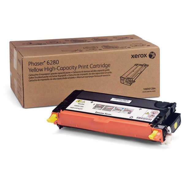 XER106R01394 Xerox PH6280 Toner Yellow HC