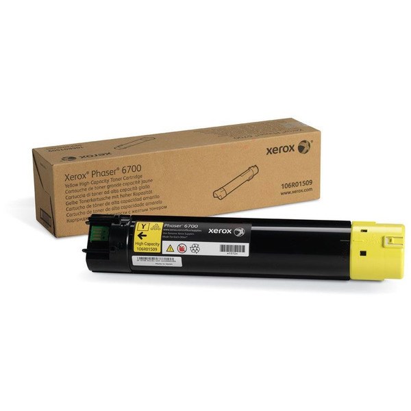 XER106R01509 Xerox PH6700 Toner Yellow HC 106R01509