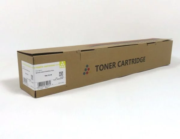 MIN3554Y Konica Minolta C654 754 Toner Yellow A3VU230 TN711Y Compatible