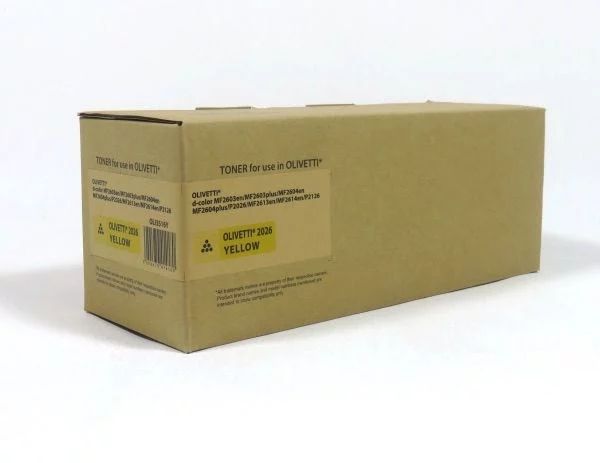 OLI3516Y Olivetti LP2026 MF2603 2604 2026 Toner Y Compatible LP2026MC