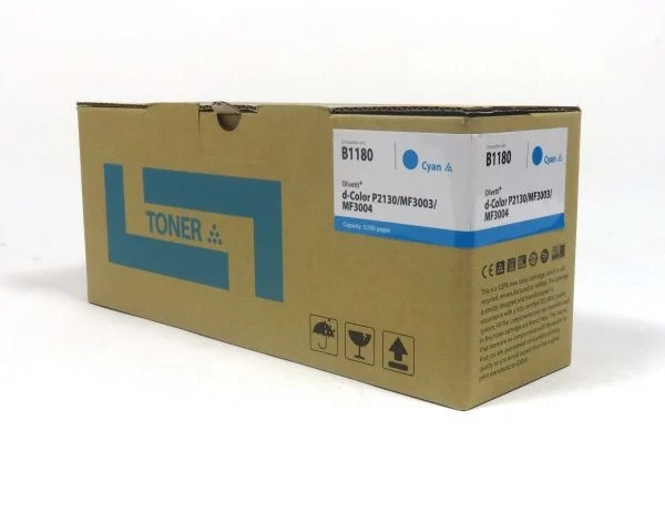 OLI3547C Olivetti D Colour P2130 MF3003 FM3004 Toner Cyan Compatible 5K